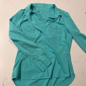 Beautiful teal dress top